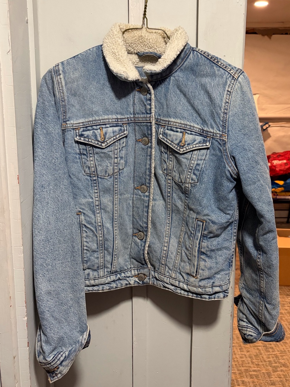 Womens Aeropostale jean jacket size m